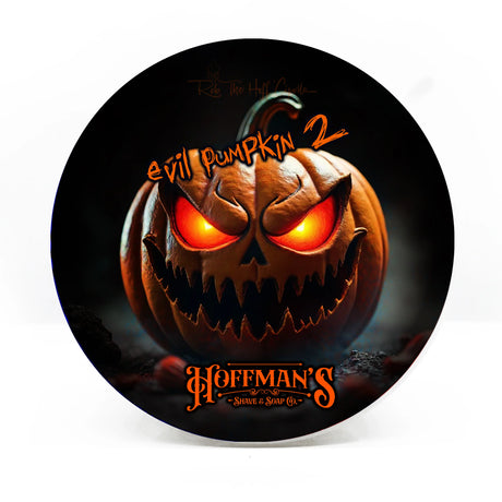 Hoffman's Evil Pumpkin 2 Limited Halloween Edition Shave Soap 4oz