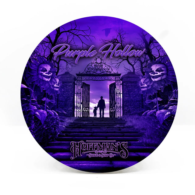 Hoffman's Purple Hollow Shave Soap 4oz