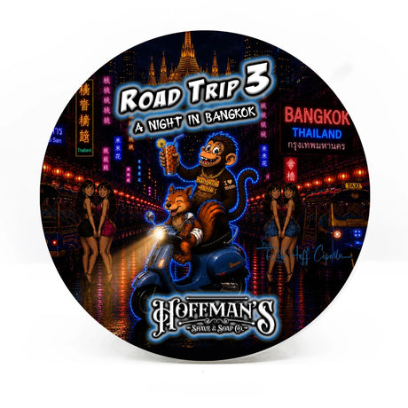 Hoffman's Road Trip 3 Bangkok Shaving Soap 4oz