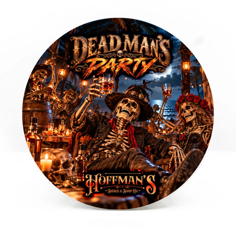 Hoffman's Dead Man's Party Shaving Soap 4oz