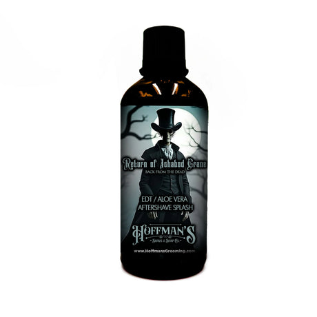 Hoffman's Return of Ichabod Crane Limited Halloween Edition EDT Aloe Vera Aftershave Splash 100ml