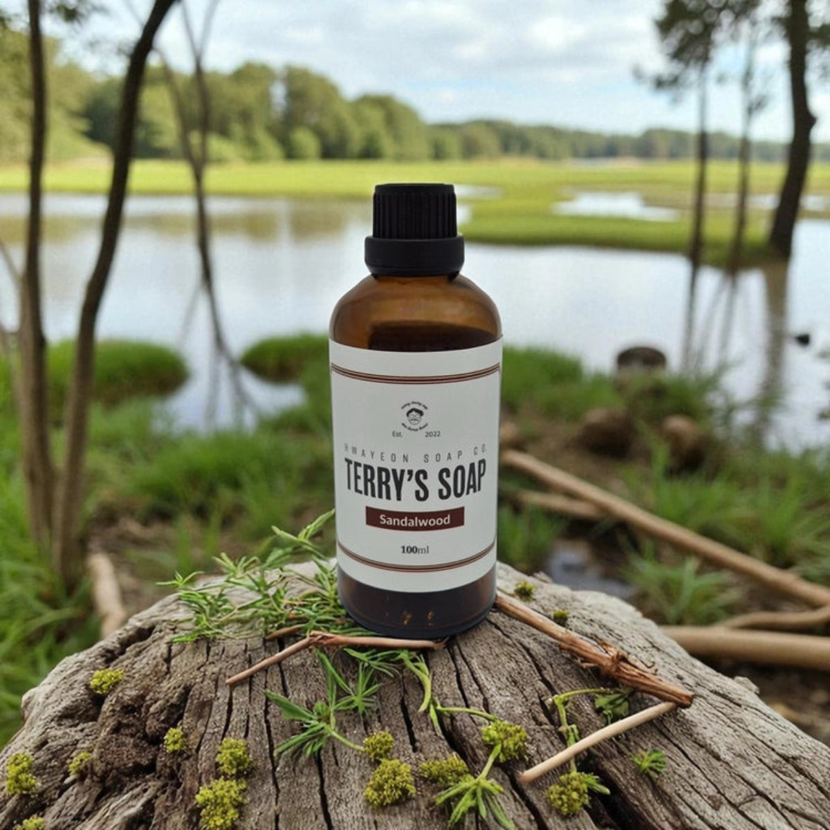 Hwayeon Soap Co. Terry's Soap Sandalwood Aftershave Splash 100ml