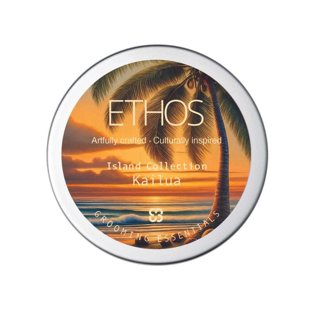 Ethos Grooming Essentials - Kailua - Tallow Shave Cream - 4.5 oz