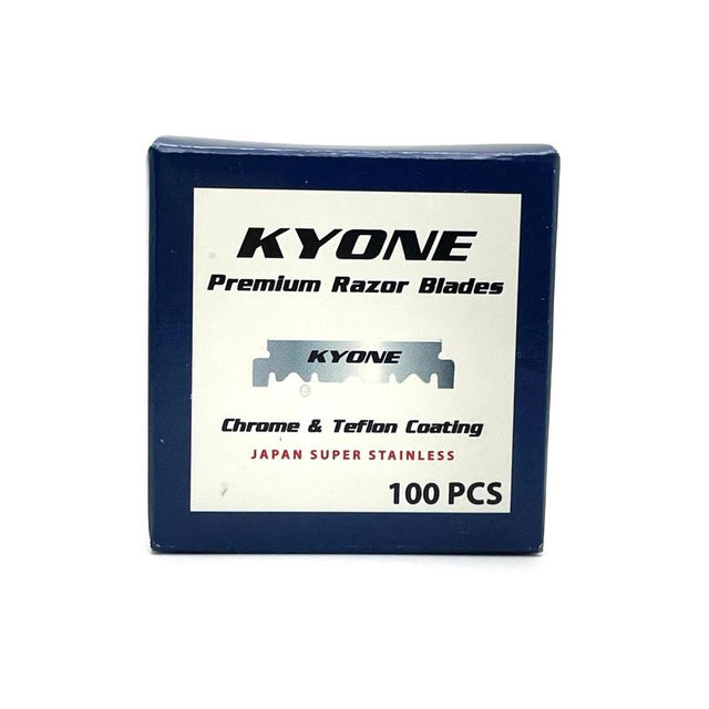 Kyone - Saloon Half DE Single Edge Razor Blades - Pack of 100 Blades