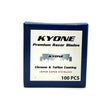 Kyone - Saloon Half DE Single Edge Razor Blades - Pack of 100 Blades