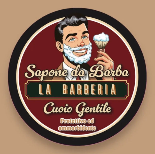 La Barberia Cuoio Gentile Shaving Soap 5oz