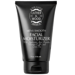 Lather & Wood Shaving Co. Face Moisturizer for Men 4oz