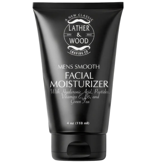 Lather & Wood Shaving Co. Face Moisturizer for Men 4oz