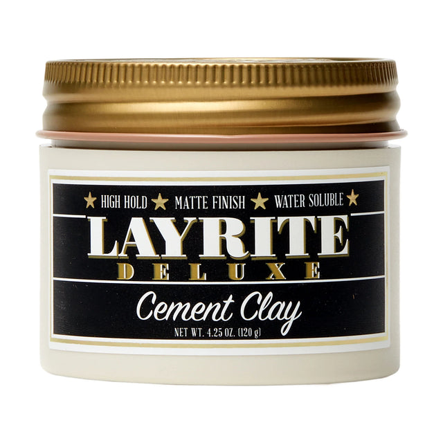 Layrite Cement Extreme High Hold Matte Hair Clay 4.25oz