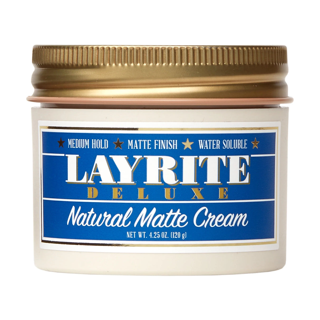 Layrite Natural Matte Cream Lightweight Flexible Hold 4.25oz