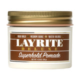 Layrite Superhold Pomade High Hold Water-Based Pomade 4.25oz
