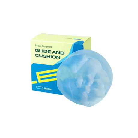 Leaf Shave Glacier Shave Soap Bar 1.5oz 2 Pack