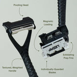 Leaf Two Pivoting Head Razor Black Kit