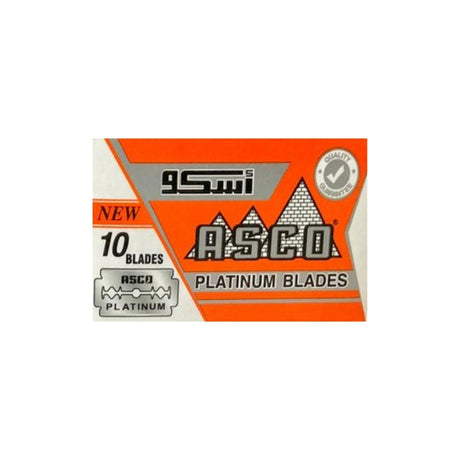 Lord - Asco Platinum Double Edge Razor Blades - Pack of 10 Blades