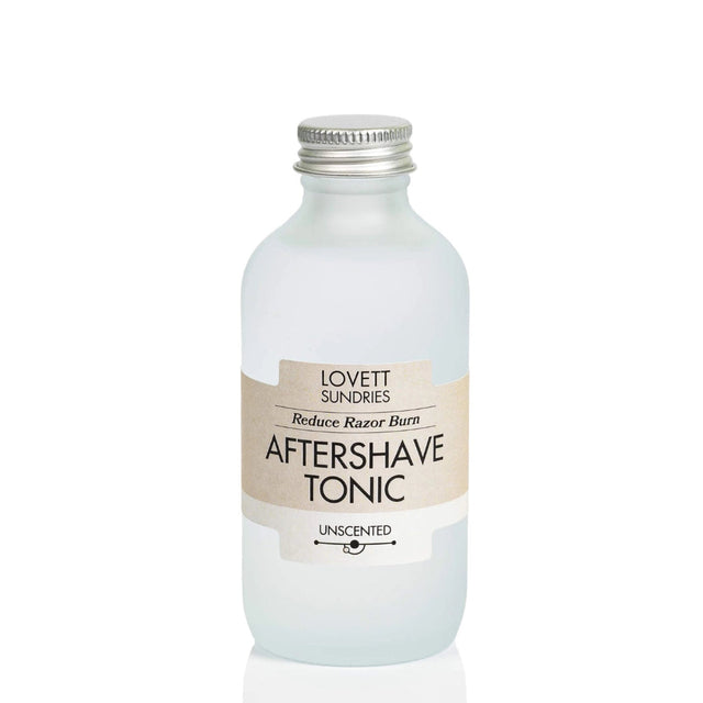 Lovett Sundries Aftershave Tonic Soothing & Cleansing Unscented 4oz