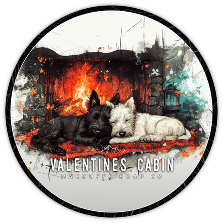 MacDuffs Soap Co. - Valentines Cabin - Shaving Soap - 4oz