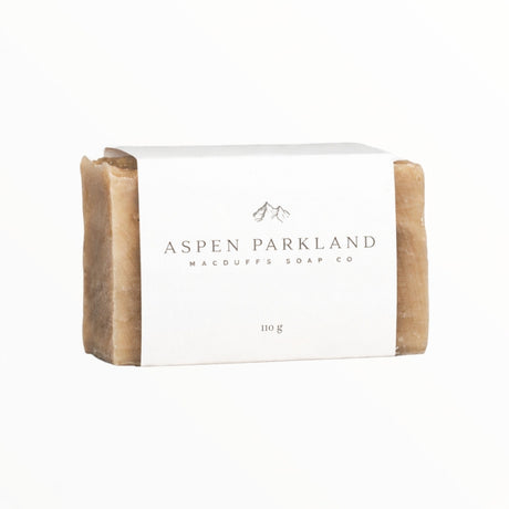 MacDuffs Soap Company Aspen Parkland Unscented Aloe Bar Soap 110g