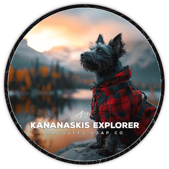 Macduffs Soap Company Kananaskis Explorer Shaving Soap 4oz