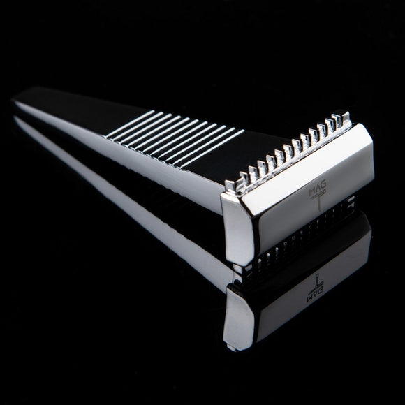 MAG T - Delta Magnetic Open Comb  Safety Razor