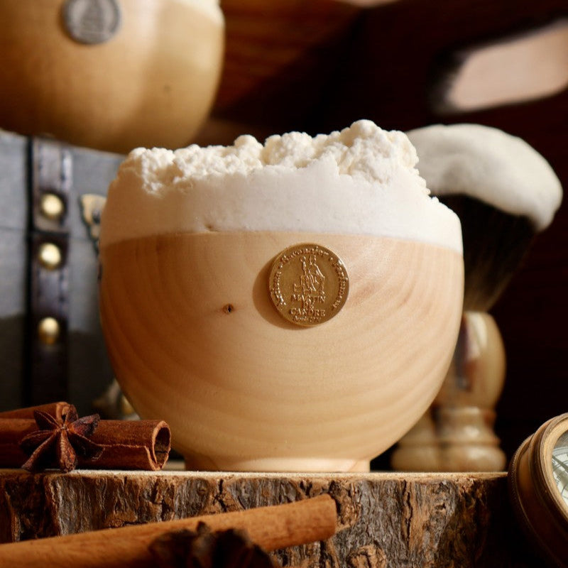 Martin de Candre - Magellan Shaving Soap - Wooden Bowl