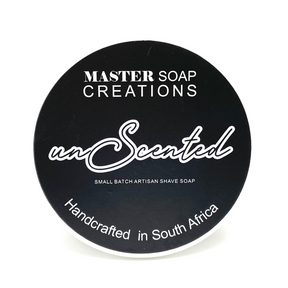 Master Soap Creations Unscented Shaving Soap 6oz