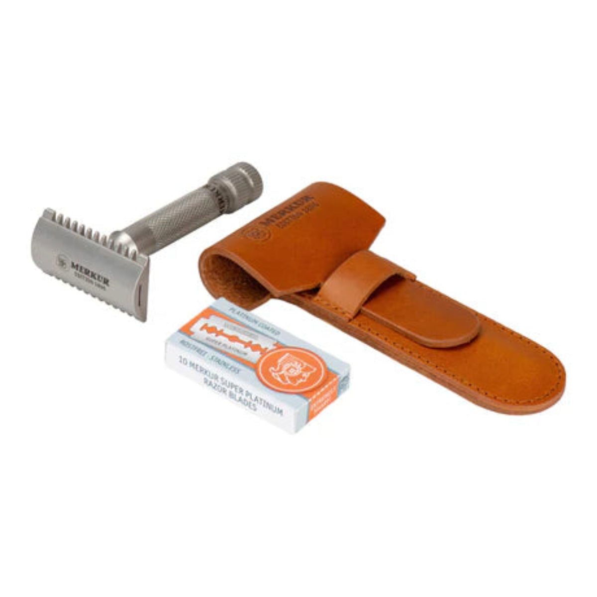Merkur 11 INOX Stainless Steel Special Edition 1896 Open Comb Double Edge Safety Razor