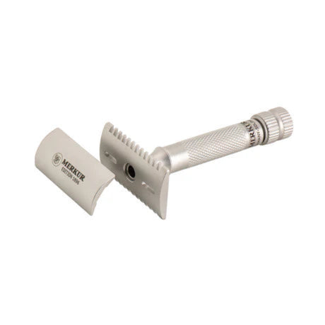 Merkur 11 INOX Stainless Steel Special Edition 1896 Open Comb Double Edge Safety Razor