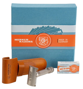 Merkur 11 INOX Stainless Steel Special Edition 1896 Open Comb Double Edge Safety Razor