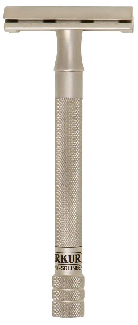 Merkur 23 INOX Stainless Steel Closed Comb 3 Piece Special Edition Long Handle Safety Razor