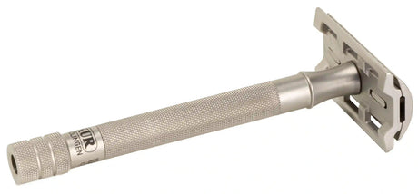 Merkur 23 INOX Stainless Steel Closed Comb 3 Piece Special Edition Long Handle Safety Razor