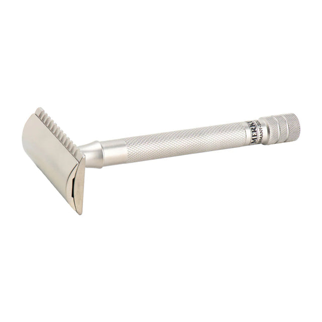 Merkur 25 INOX Stainless Steel Open Comb Double Edge Safety Razor
