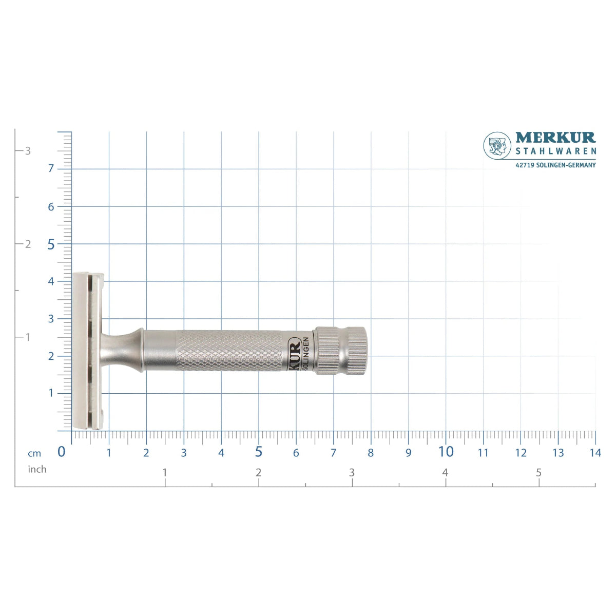 Merkur 34 INOX Satin Stainless Steel Safety Razor