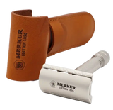 Merkur 34 INOX Stainless Steel Closed Comb 2 Piece Special Edition 1896 Safety Razor