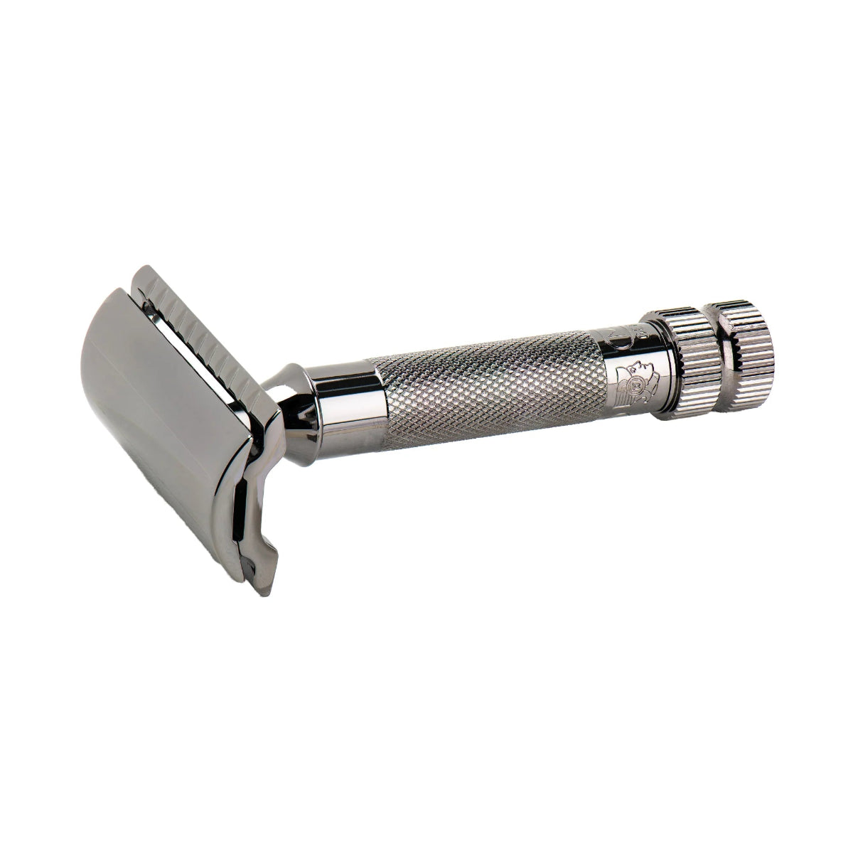 Merkur 34c Metallic Grey Double Edge Safety Razor