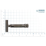 Merkur 34c Metallic Grey Double Edge Safety Razor