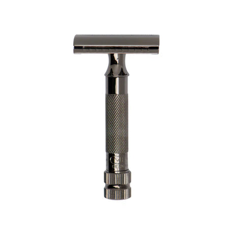Merkur 34c Metallic Grey Double Edge Safety Razor