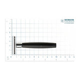 Merkur - 49c Ebony Wood Handle Safety Razor - Closed Comb