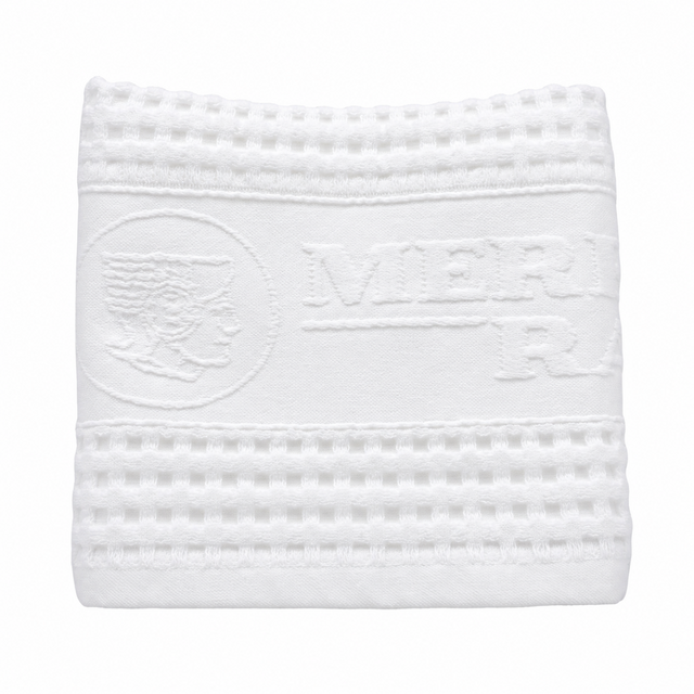 MERKUR Pique' White Premium Shaving Towel