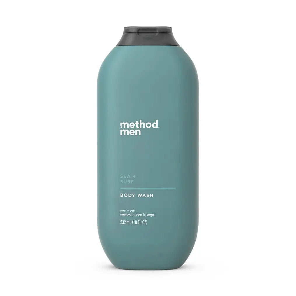 Method Men Sea & Surf Body Wash 18oz | The Razor Company