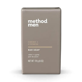 Method Men Cedar & Cypress Bar Soap, 6 oz