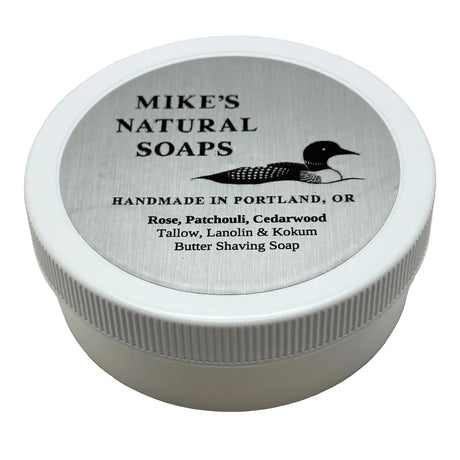 Mikes Natural Soap Rose Cedarwood Patchouli Shaving Soap 5oz