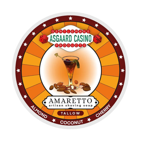 MMGP Amaretto Asgaard Casino Shaving Soap 4oz