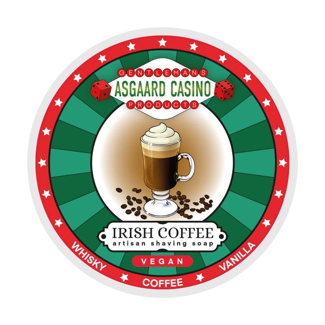 MMGP Irish Coffee Asgaard Casino Shaving Soap 4oz