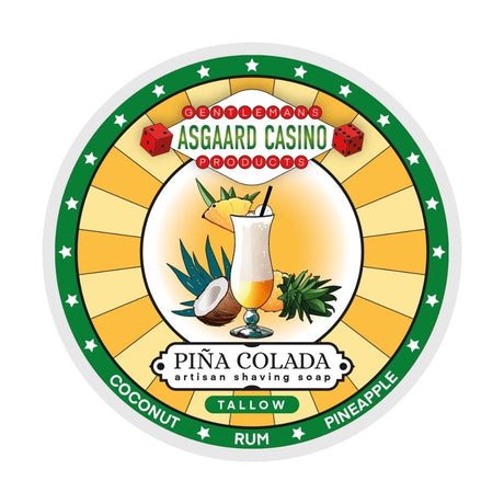 MMGP Pina Colada Asgaard Casino Shaving Soap 4oz