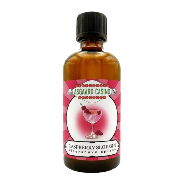 MMGP Raspberry Sloe Gin Asgaard Casino Aftershave Splash 100ml