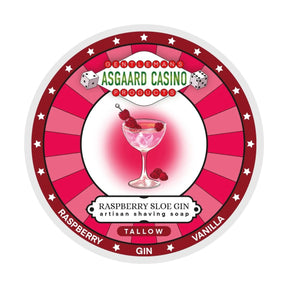 MMGP Raspberry Sloe Gin Asgaard Casino Shaving Soap 4oz