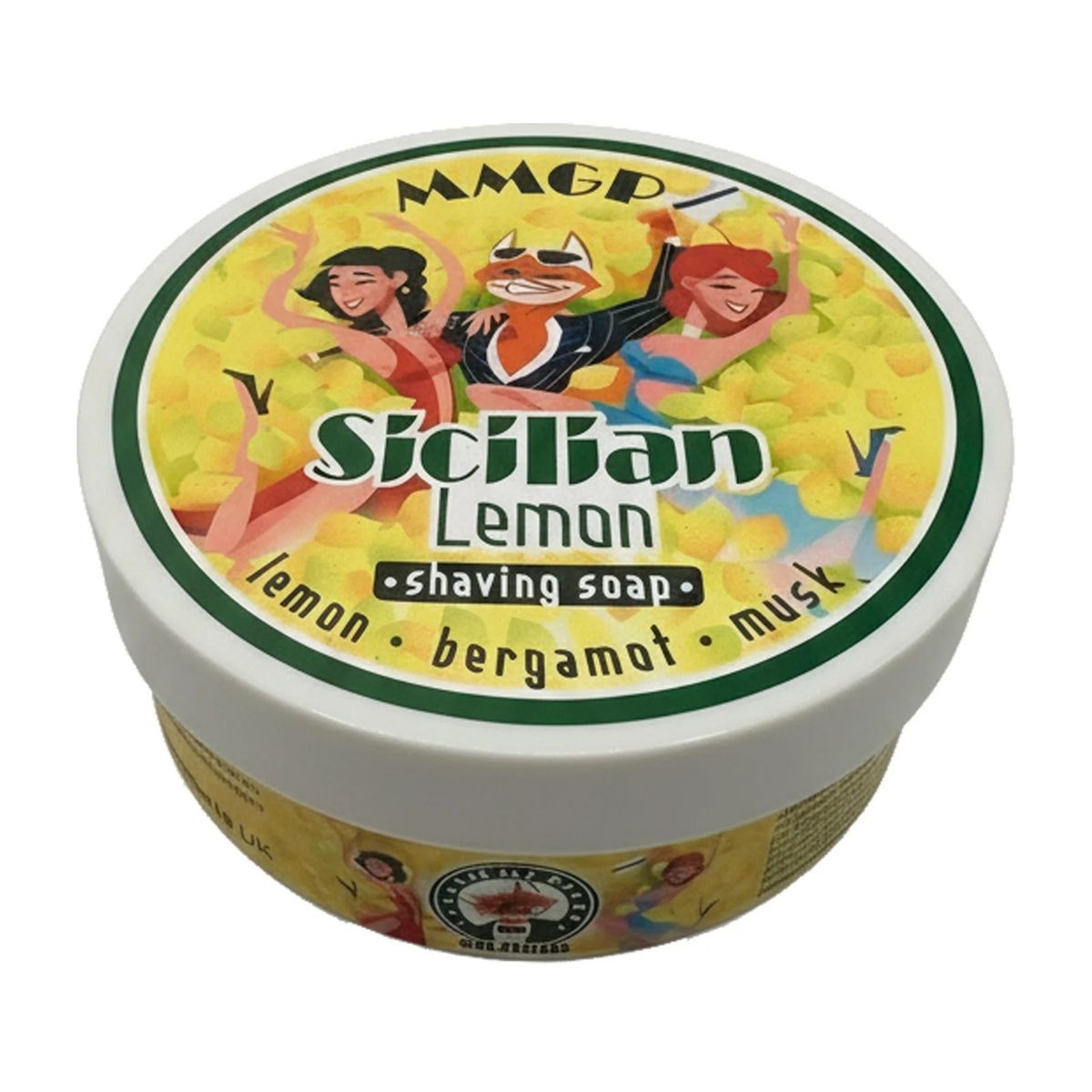 MMGP Sicilian Lemon Shaving Soap 3.5oz