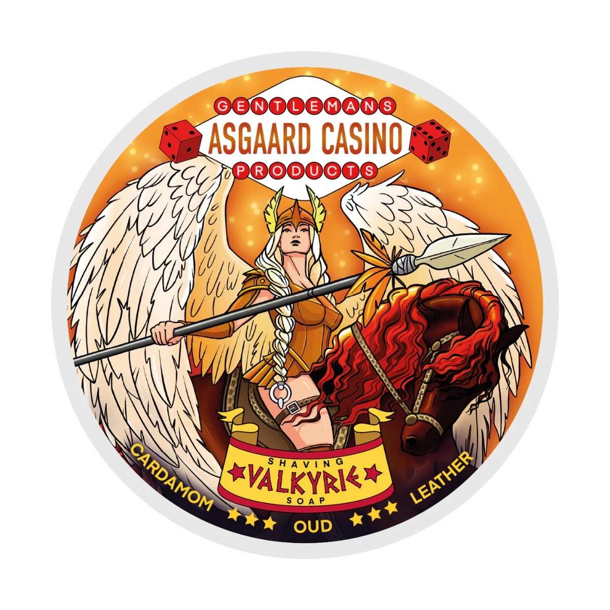 MMGP Valkyrie Asgaard Casino Shaving Soap 4oz