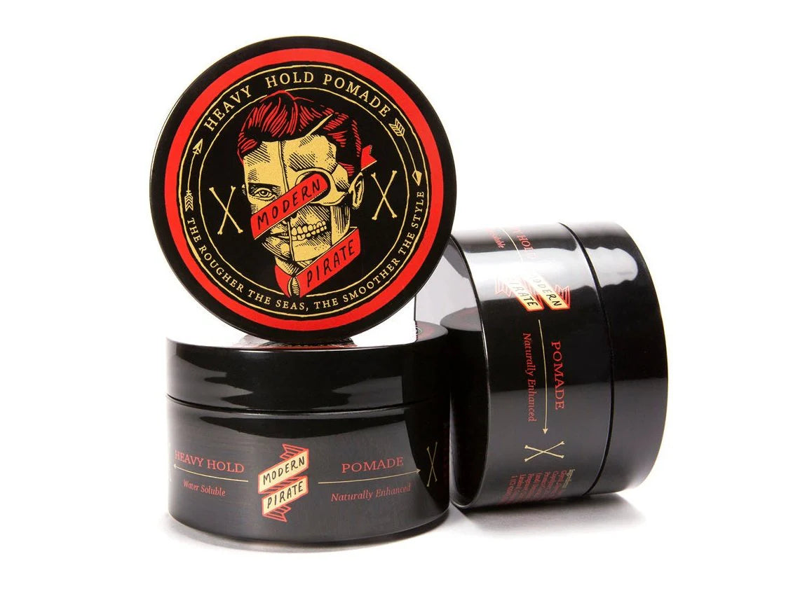 Modern Pirate Heavy Hold Pomade 3.2oz - Made in Australia