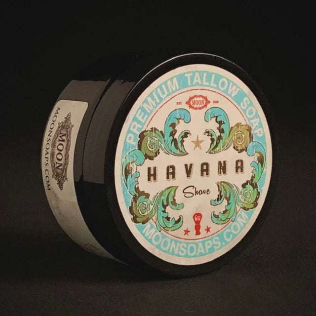 Moon Soaps Havana Shaving Soap 6oz